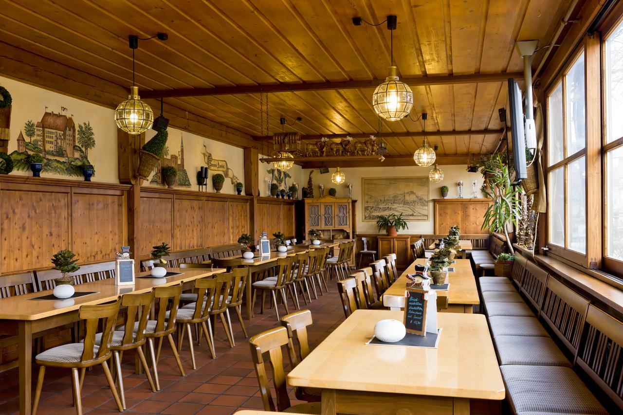 Gasthof Hotel Zur Insel Landshut Buitenkant foto